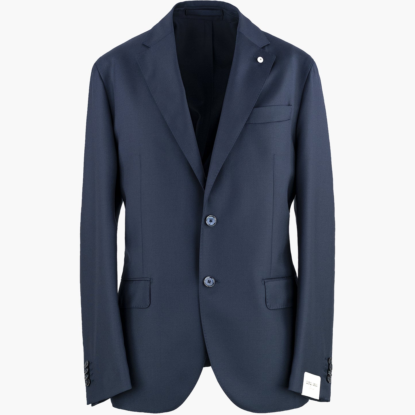 Abito LBM Jack in Lana Vergine Blu Navy