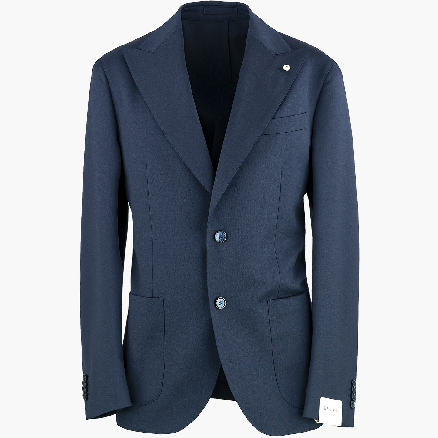 Abito LBM Steve in Lana Vergine Blu Navy