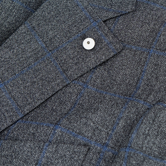 Abito LBM in Lana Vergine Finestrato Grigio