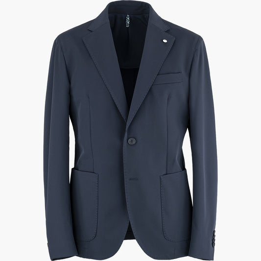 Abito LBM Sam Active Fly in Tessuto Tecnico Stretch Blu Navy