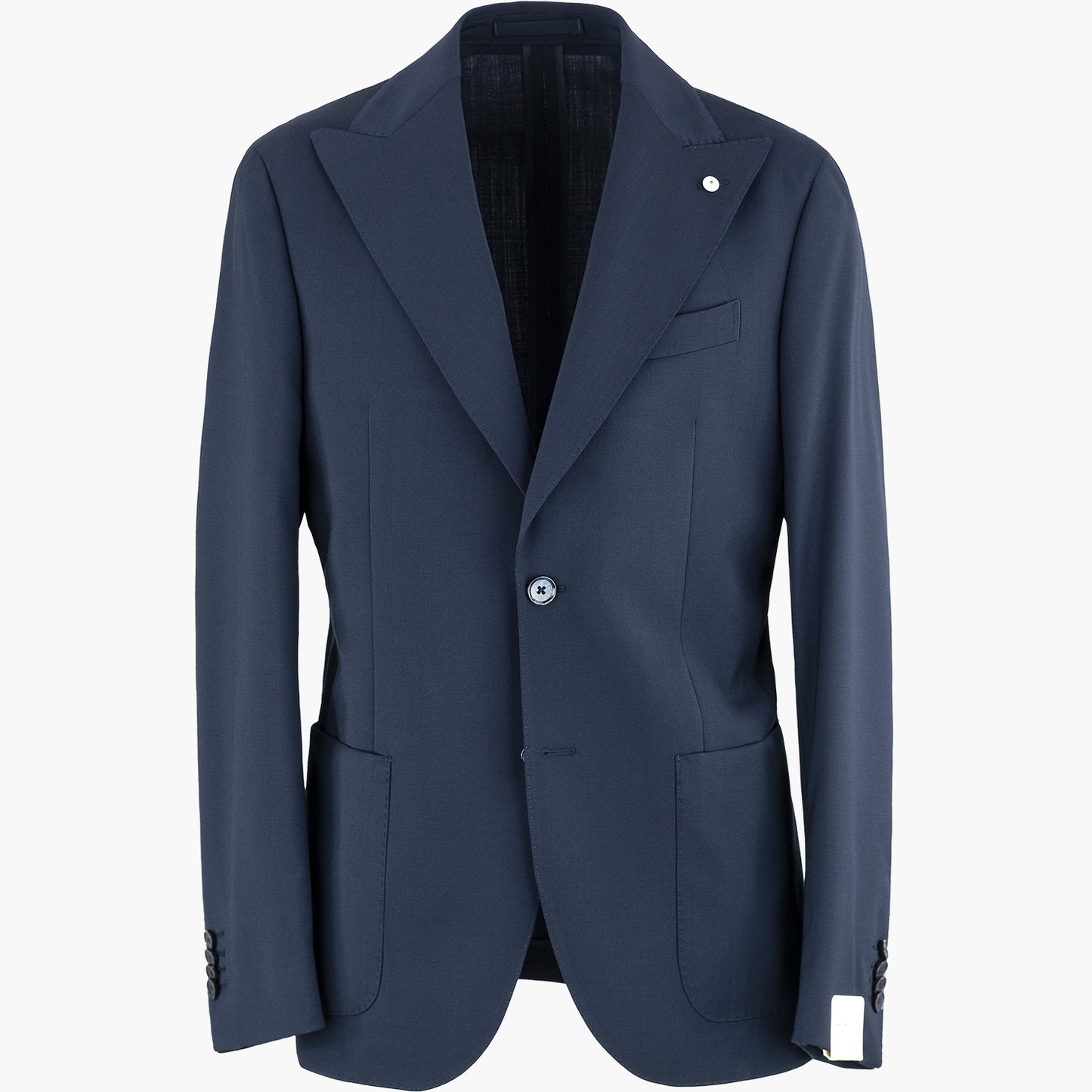 Abito LBM Steve in Fresco Lana Vergine Blu Navy