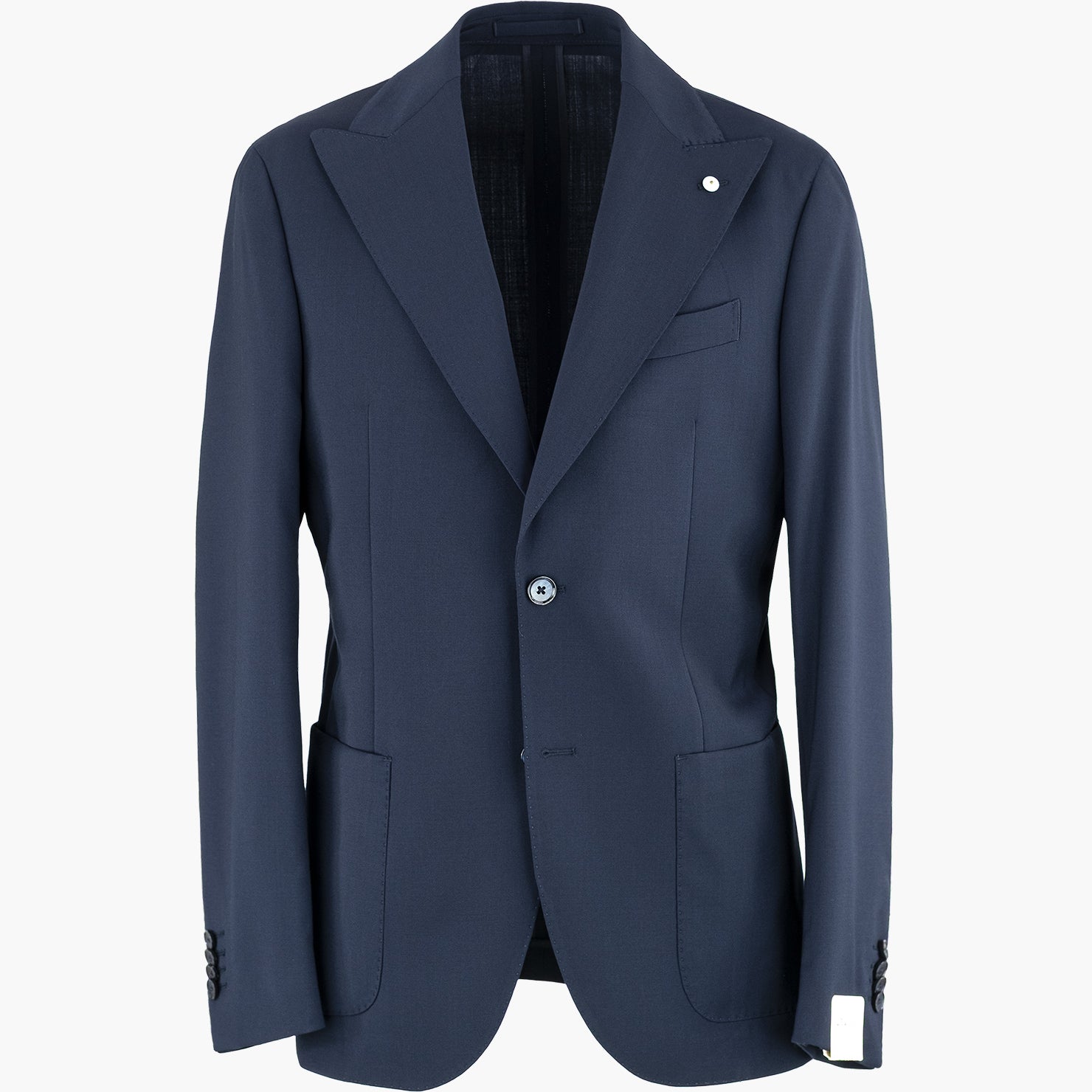 Abito LBM Steve in Fresco Lana Vergine Blu Navy