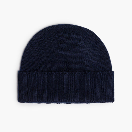 Berretto DRUMOHR Art. D1K750 in Puro Cashmere Col. Blu Navy