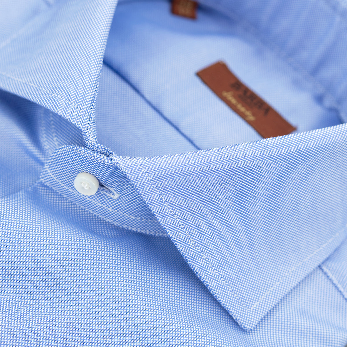 Camicia BARBA Napoli Journey Art. P0150203 in Royal Oxford Celeste