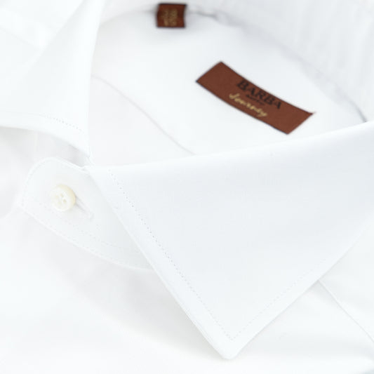 Camicia BARBA Napoli Journey in Cotone Bianca