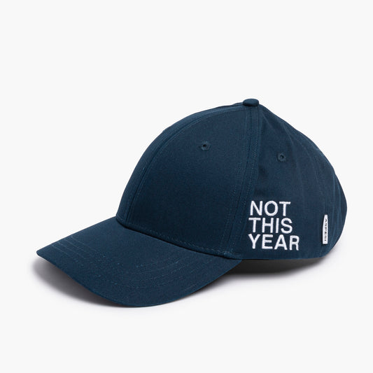 Cappello ASPESI Mod. 2C01 Not This Year in Cotone Col. 10098 Blu Navy