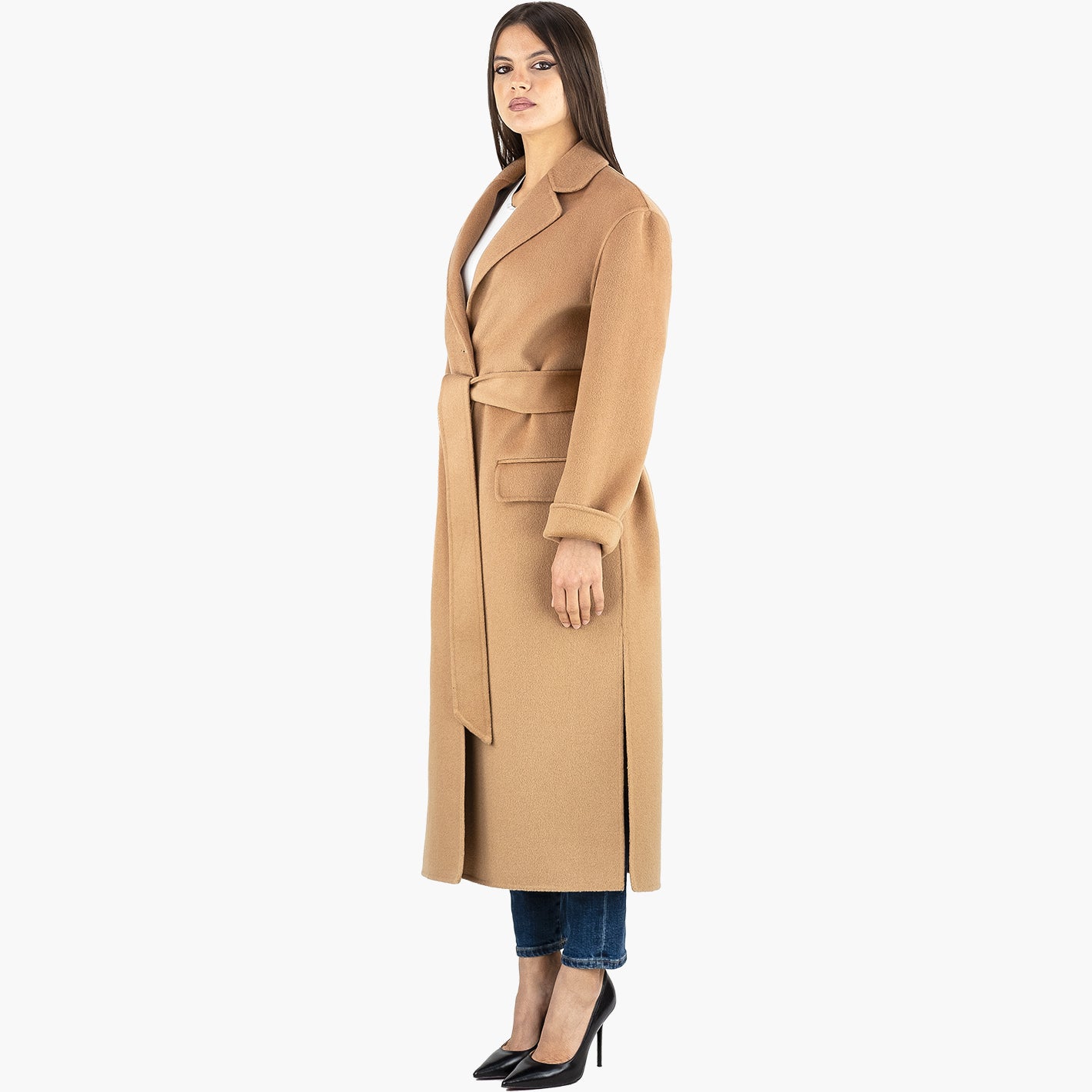 Cappotto ASPESI Mod.0730 P517 in Lana Double Col. 12323 Cammello