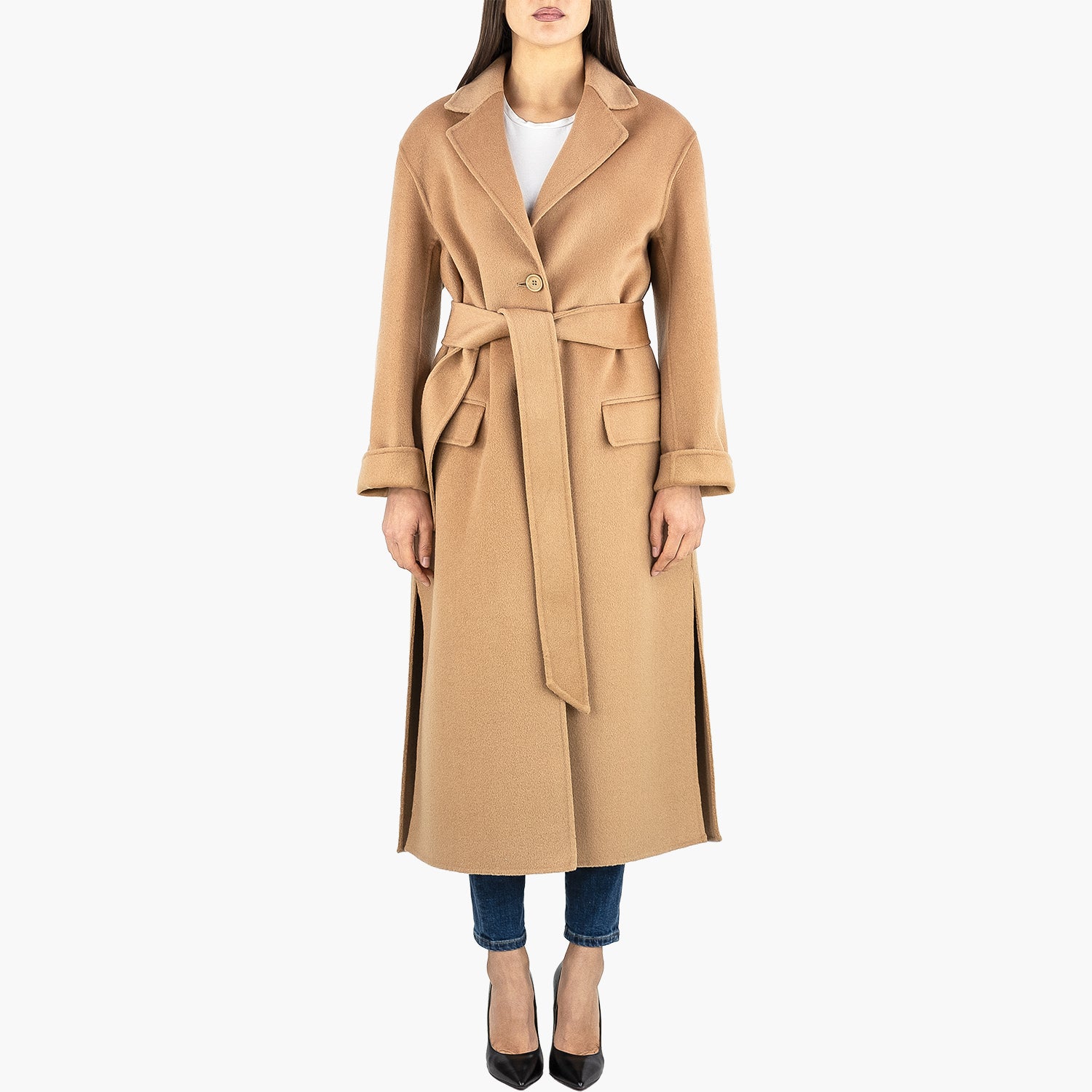 Cappotto ASPESI in Lana Double Cammello LATTANZI UOMO DONNA Shop