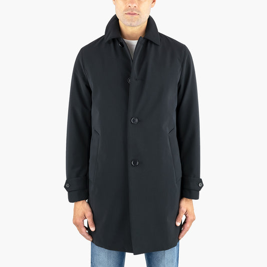 Cappotto Impermeabile ASPESI Perfetto 3128 P503 in Tessuto Tecnico Col. 10241 Nero