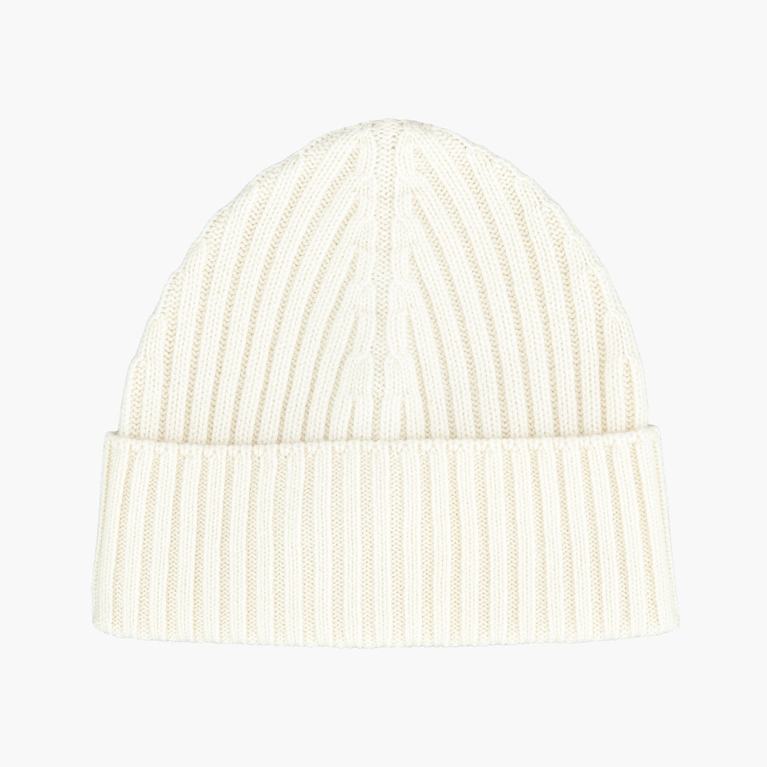 Cuffia KANGRA in Puro Cashmere Costa Inglese Panna 25