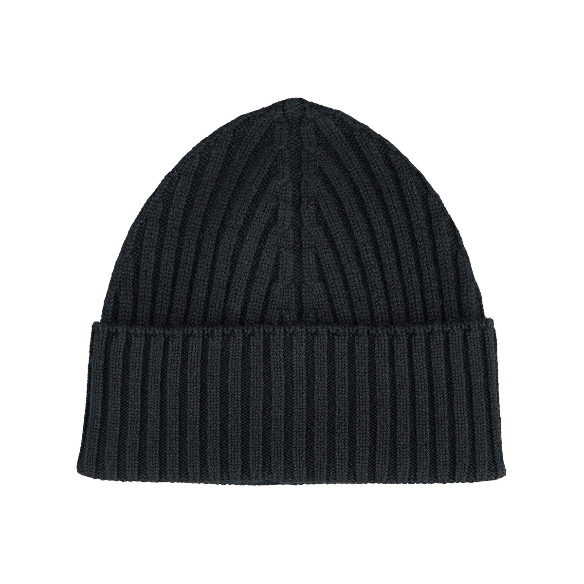 Cuffia KANGRA in Puro Cashmere Costa Inglese Nera