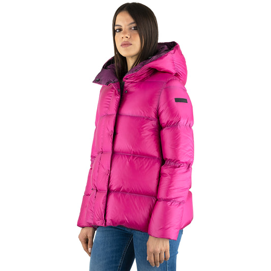 Piumino RRD Superrduck! Hood Over Wom Jkt Fuchsia