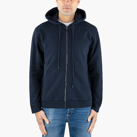Felpa DONDUP con Cappuccio in Cotone Blu Navy