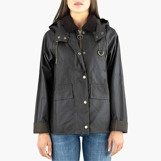 Giacca Cerata BARBOUR Avon Wax Jacket Olive