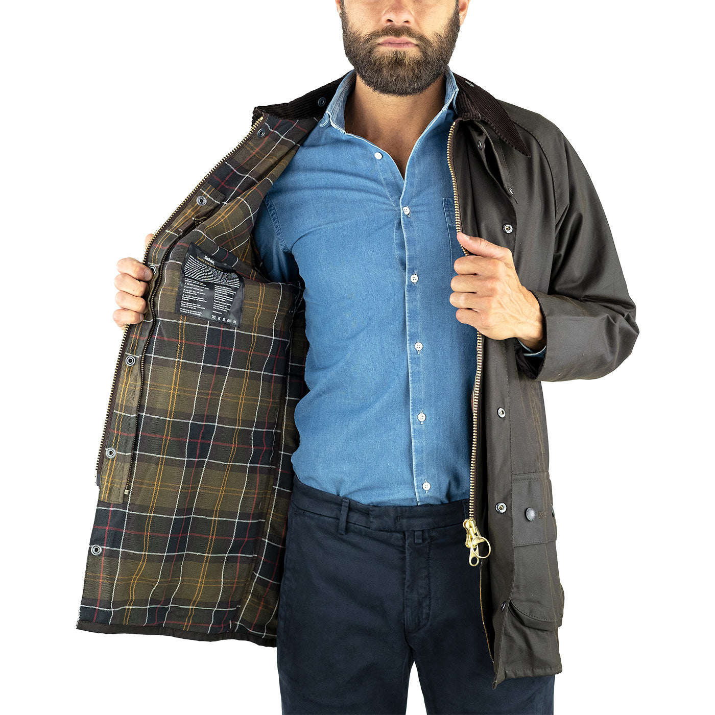 Giacca Cerata BARBOUR Beaufort Wax Jacket Olive