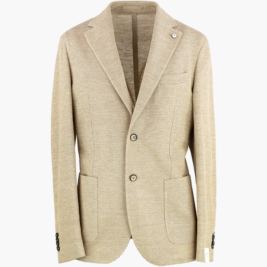 Giacca LBM Steve in Lino e Cotone Sabbia