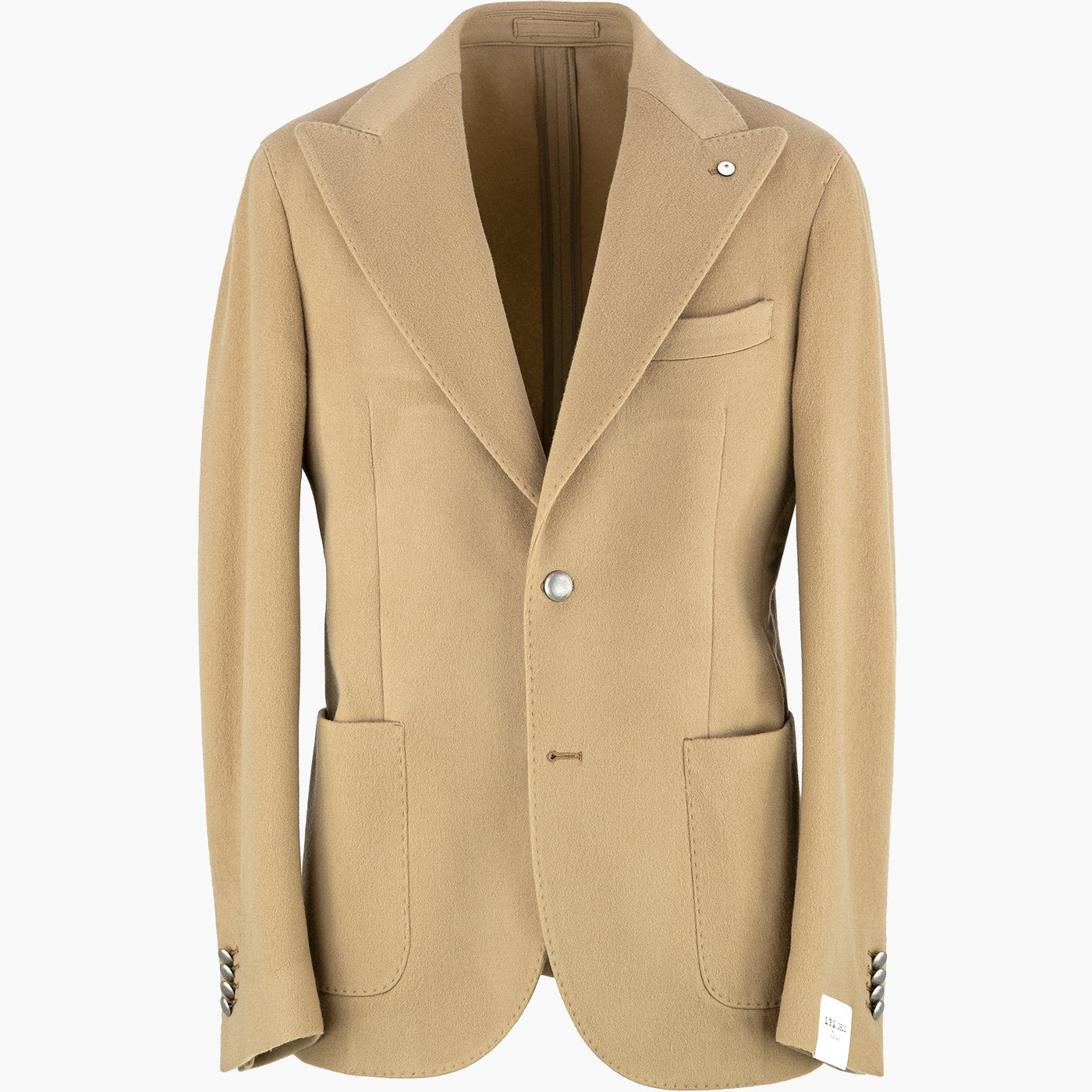Giacca LBM Steve in Pura Lana Vergine Cammello