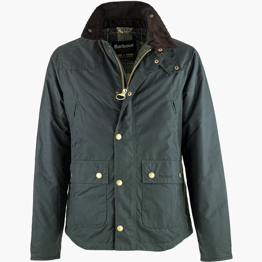 Giacca Cerata BARBOUR Reelin Wax Jacket Sage