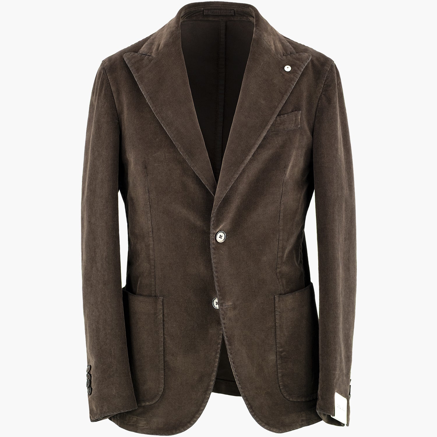 Giacca LBM Steve in Velluto Mille Righe Marrone LATTANZI UOMO DONNA