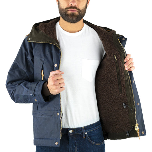 Giaccone MANIFATTURA CECCARELLI Mountain Jacket 7003 WX Col. Blu Navy. Giaccone