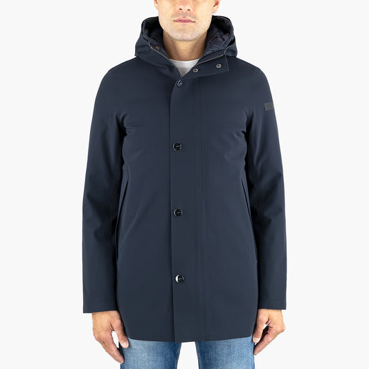 Giaccone RRD Down Under Floating Parka Jkt Blue Black AI25