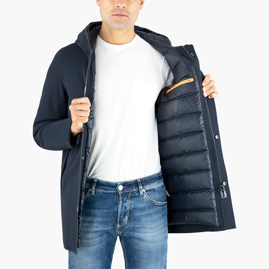 Giaccone RRD Down Under Floating Parka Jkt Blue Black