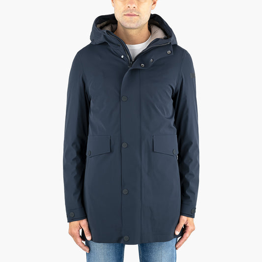 Giaccone RRD Egg Floating Parka Jkt Blue Black AI25