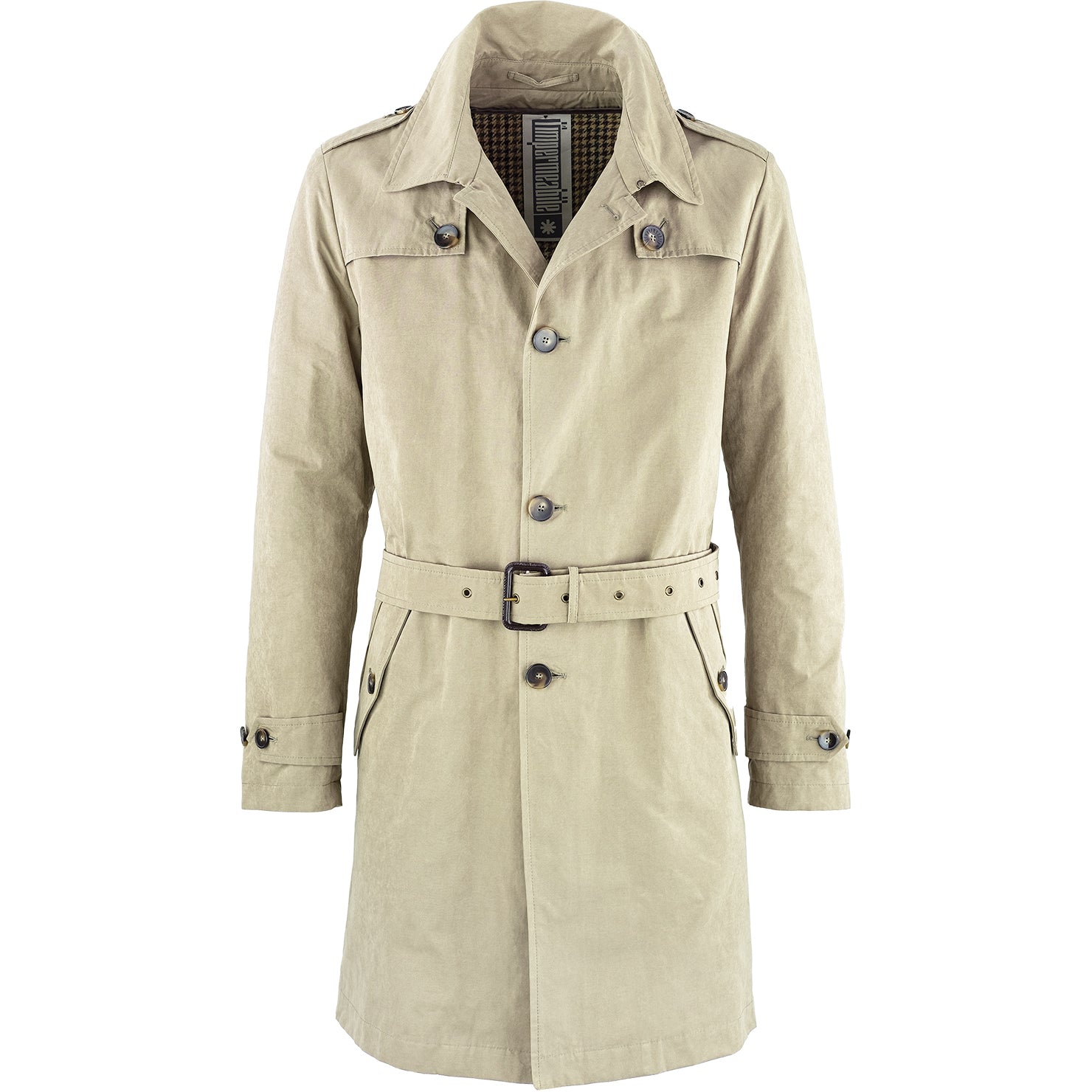 Impermeabile L'IMPERMEABILE Gilberto Peach Cot Beige