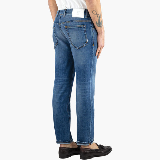 Jeans PT Torino Denim Reggae Stretch Lavaggio Medio