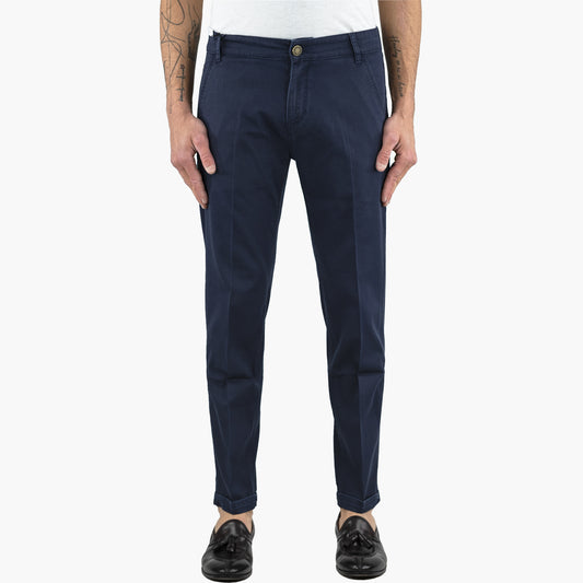 Jeans Pantalone PT Torino Denim Indie Tasca America Blu Navy