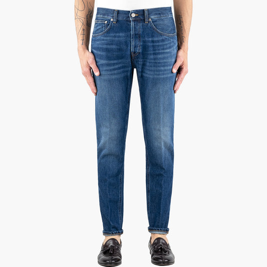 Jeans DONDUP Dian in Puro Denim Lavaggio Medio