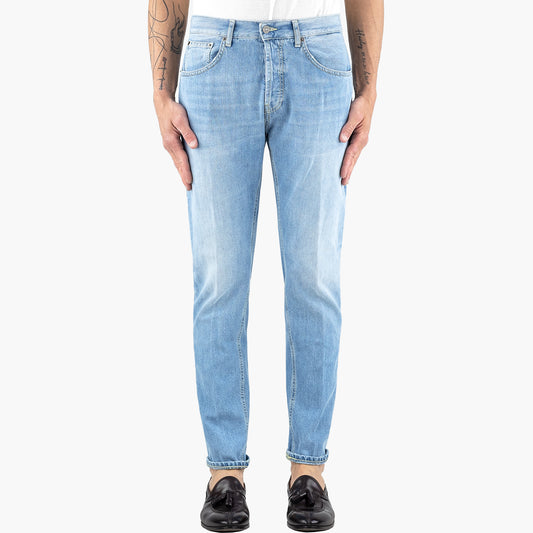 Jeans DONDUP Dian in Puro Denim Organico Lavaggio Medio Chiaro
