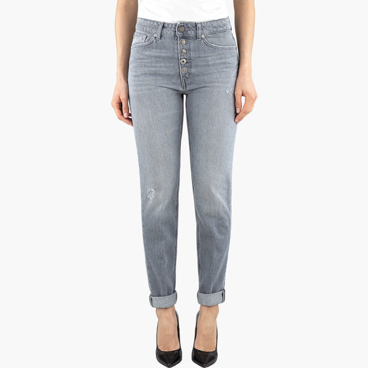 Jeans DONDUP Koons Gioiello 30 Inches in Puro Denim Grigio Lavato