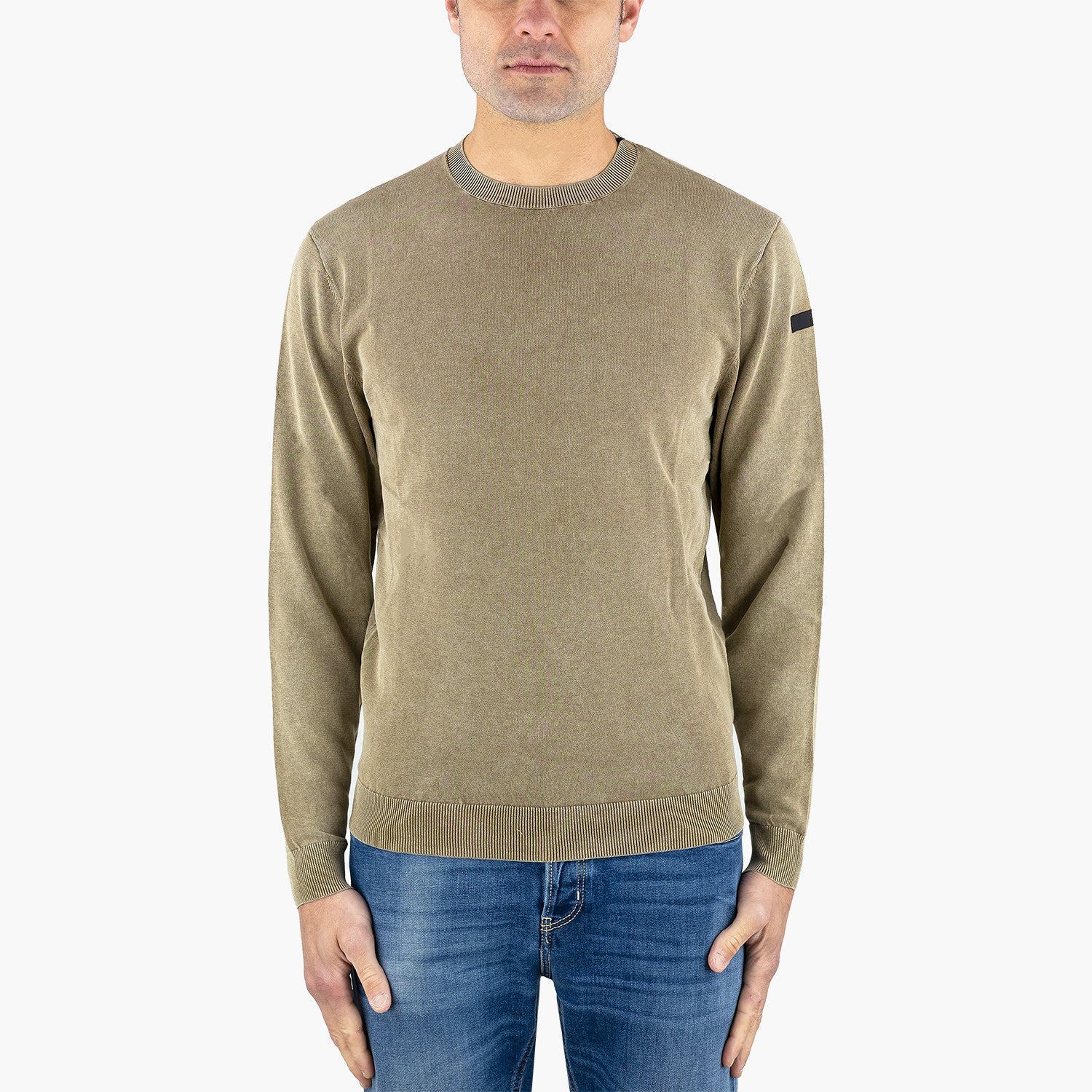 Maglia RRD Techno Wash Round 16 Knit Taupe