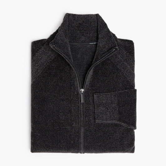 Maglia RRD Velvet Full Zip Knit W25134 Col. 11 Lead