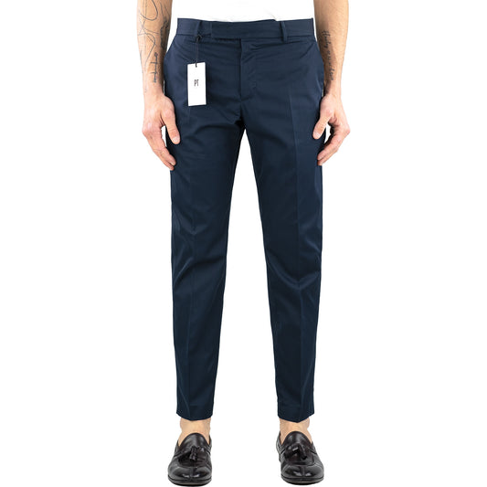 Pantalone PT Torino Edge Rebel Fit Deluxe Cotton Blu Navy