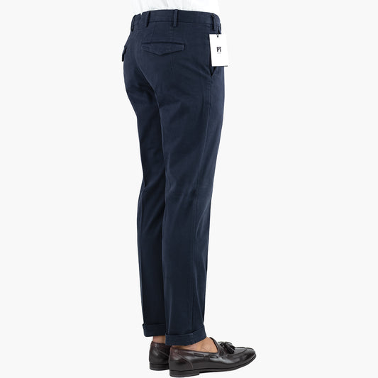 Pantalone PT Torino Master in Cotone Stretch Batavia Blu Navy 2