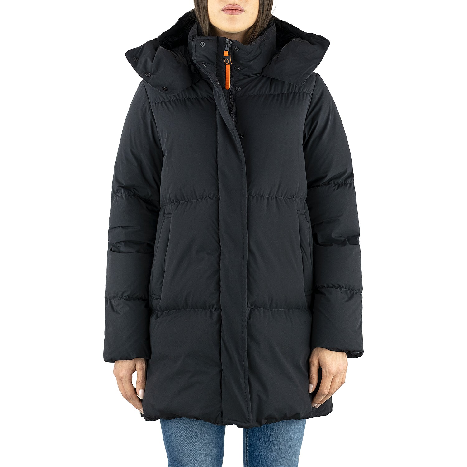 Piumino ASPESI Telly in Nylon Opaco Stretch Nero