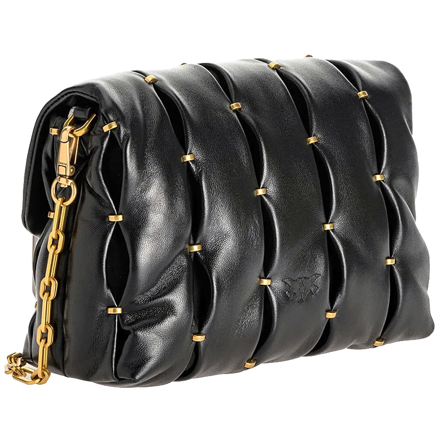 Borsa PINKO Love Classic Puff Pinched Nera