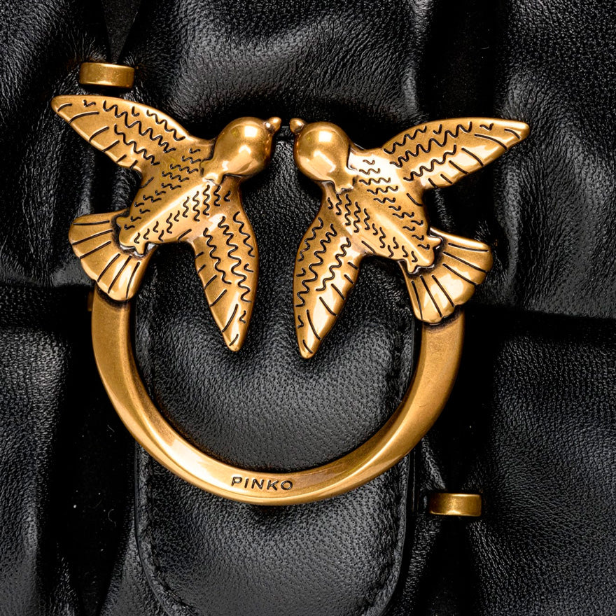 Borsa PINKO Love Classic Puff Pinched Nera