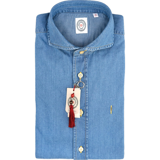 Camicia BOLZONELLA Norton Katana in Cotone Denim