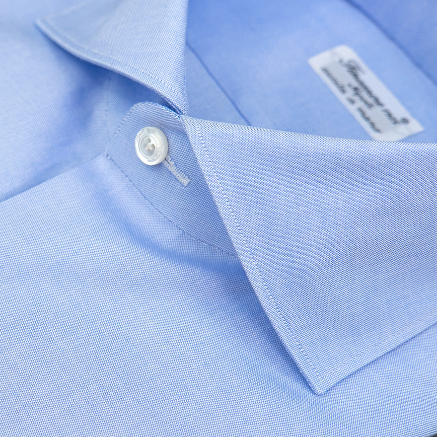 Camicia FINAMORE Milano in Oxford Celeste