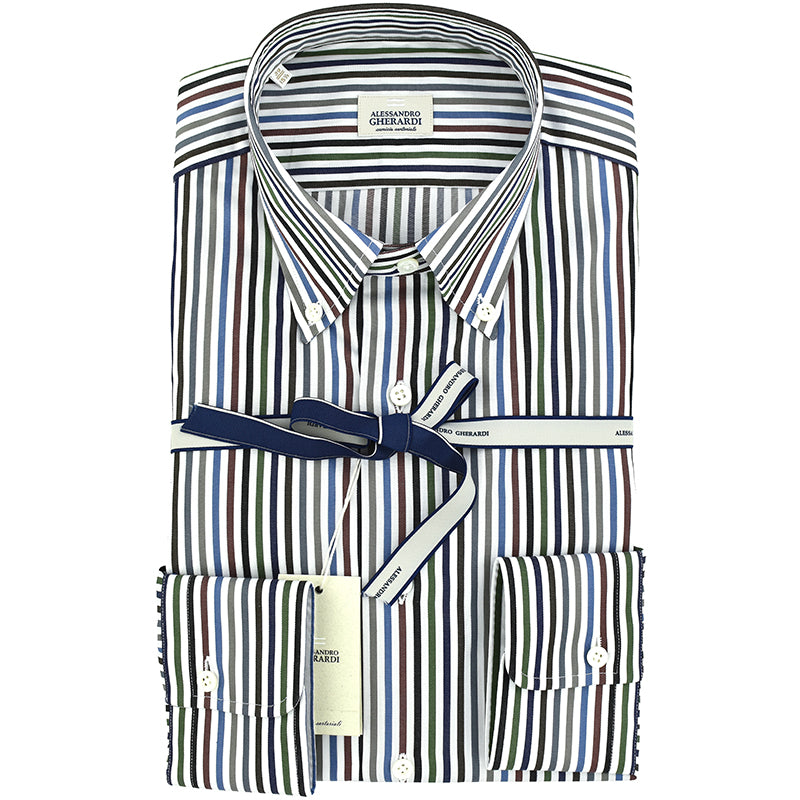 Camicia GHERARDI Righe Multicolor