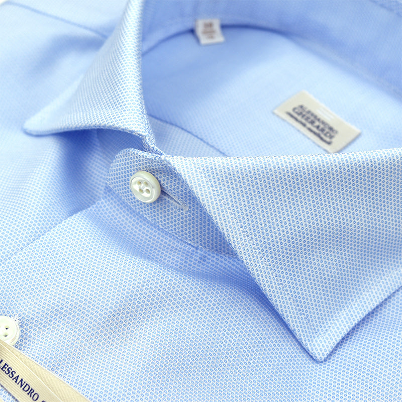 Camicia GHERARDI Tinta Unita Celeste