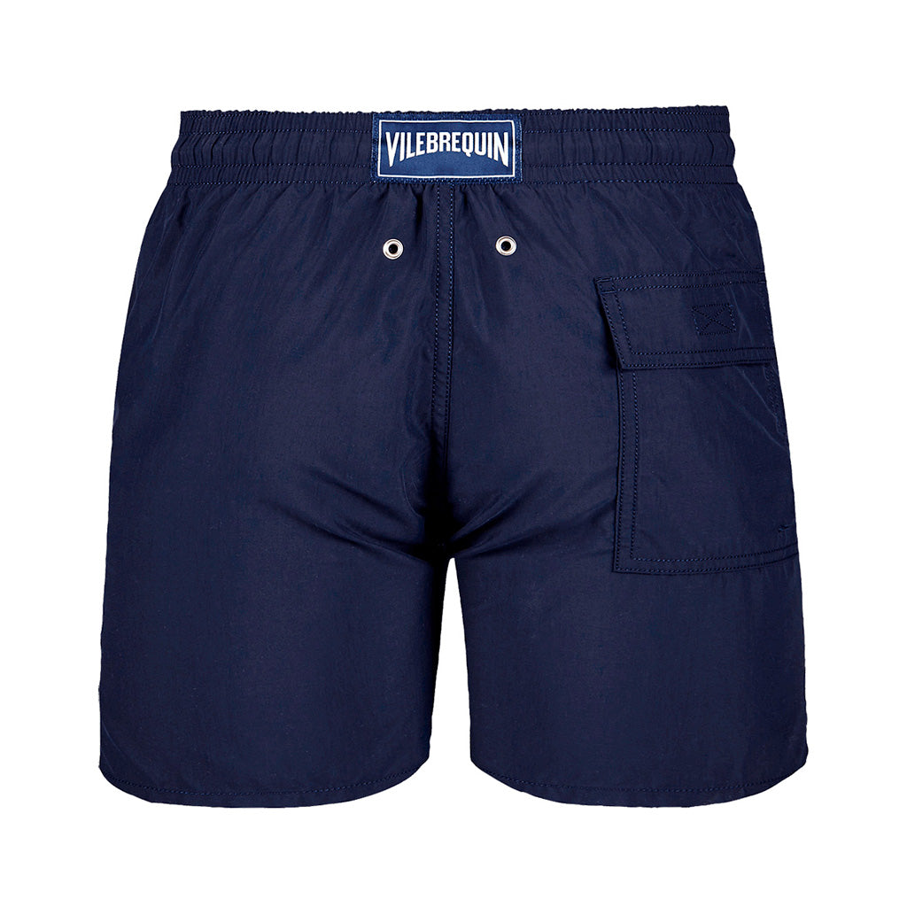 Costume VILEBREQUIN Moorea Tinta Unita Blu