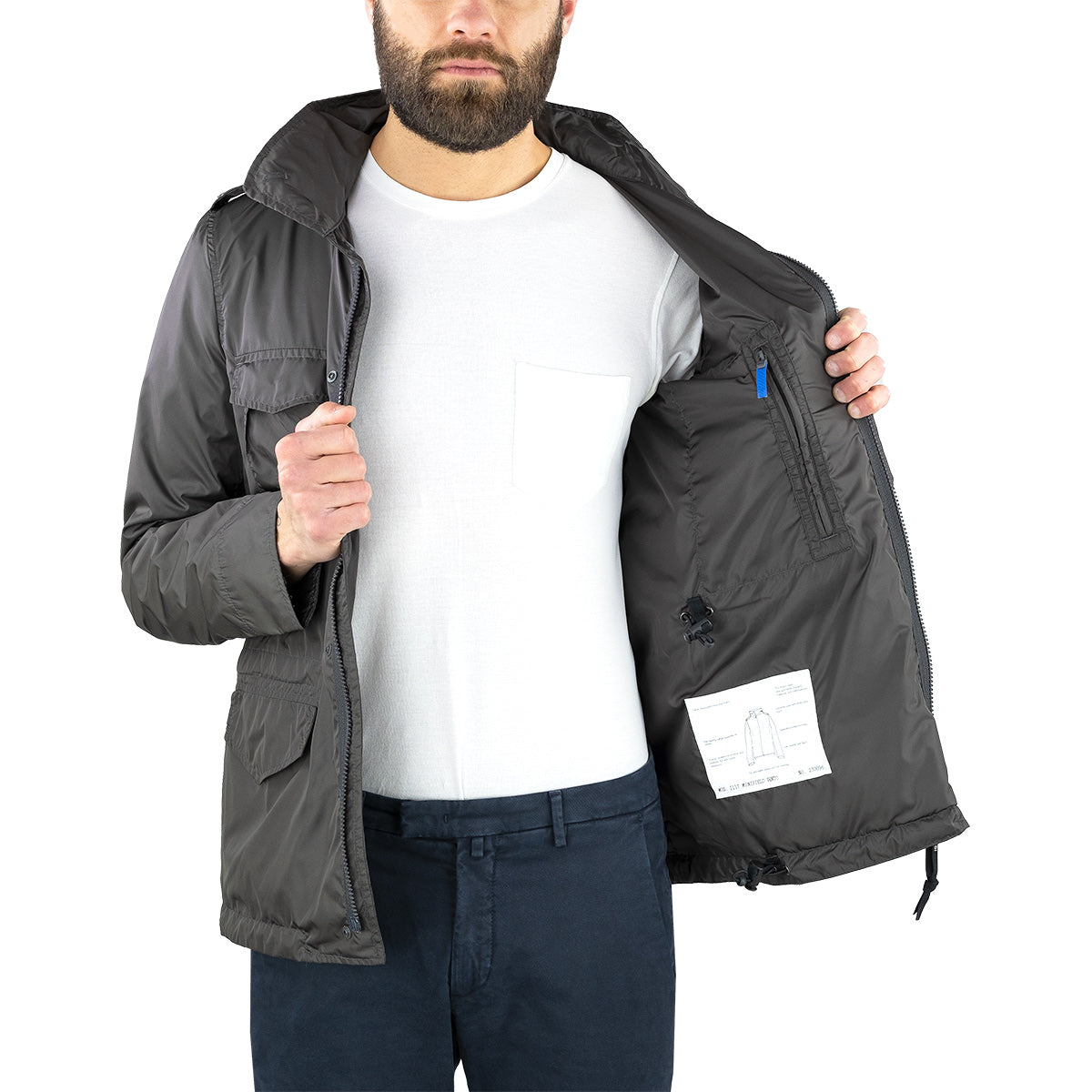 Field Jacket ASPESI Minifield Vento Grigio Asfalto