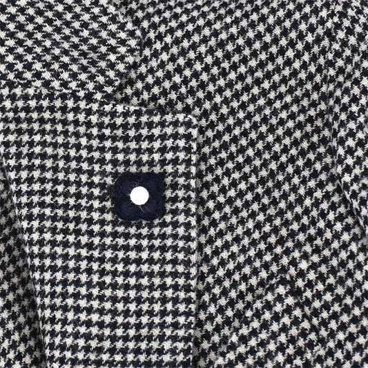 Giacca LARDINI Pied de Poule Grigio Medio