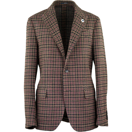 Giacca LARDINI in Esclusivo Tessuto Mowear Pied de Poule