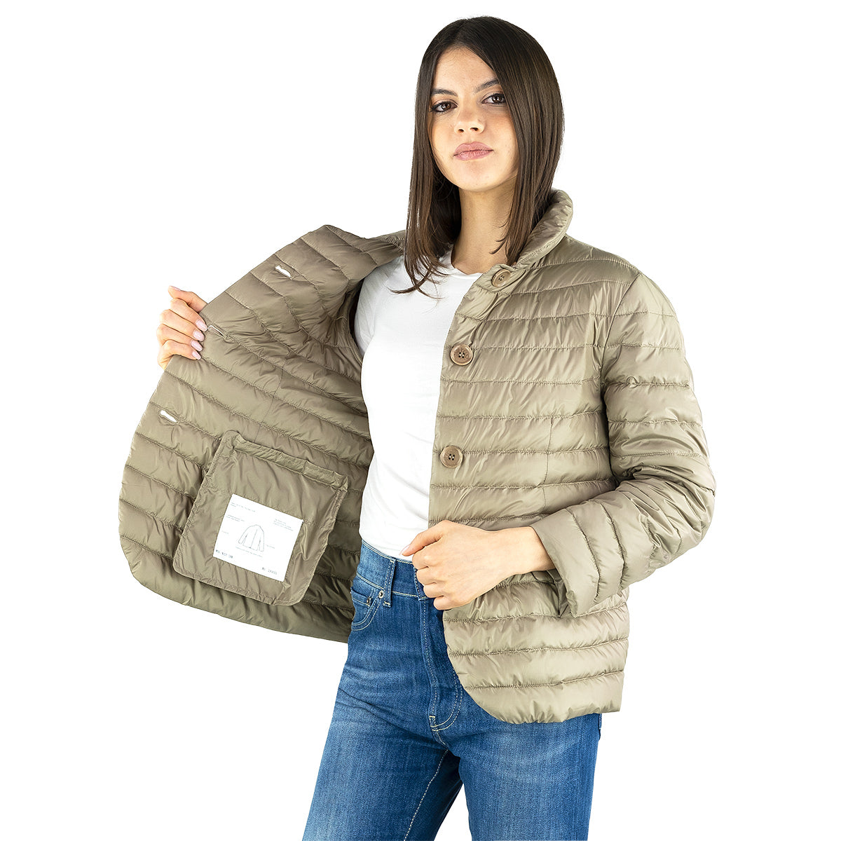 Giacca Piumino ASPESI Ian Beige