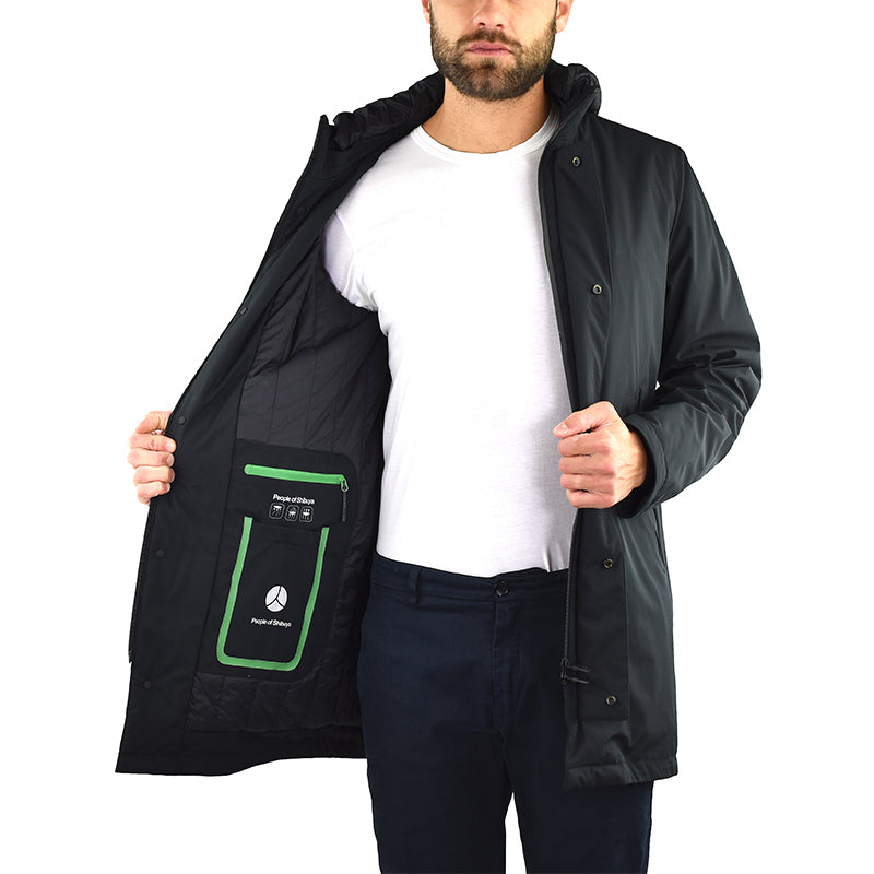 Giaccone PEOPLE OF SHIBUYA Haru PM766 Nero